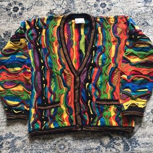 Authentic 💯 Coogi Cardigan Sweater